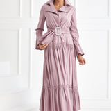 Taşlı Kemerli Kaftan