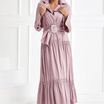 Taşlı Kemerli Kaftan