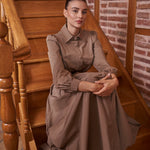 Trench Gömlek Elbise