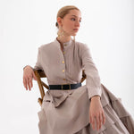 İzhar Elbise – Nervürllü Elbise