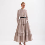 İzhar Elbise – Nervürllü Elbise