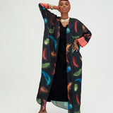 Feather Kimono