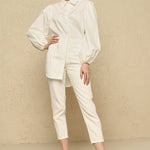 Balon Kol Basic Gömlek