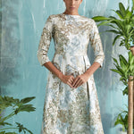 Mavi Gold Payetli Elbise