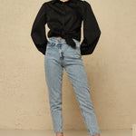 Balon Kol Basic Gömlek