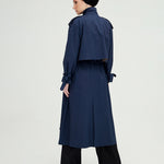 Bağlama Detaylı Trençkot