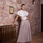 Pelerin Detaylı Bluz