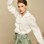 Volan Detaylı Gömlek