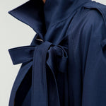 Bağlama Detaylı Trençkot