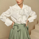 Volan Detaylı Gömlek