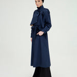 Bağlama Detaylı Trençkot